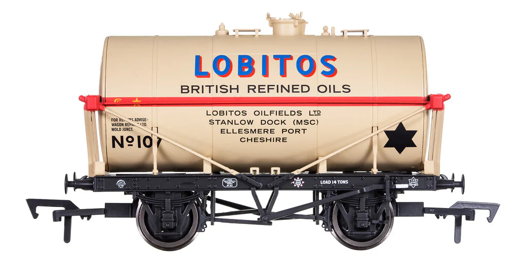 4F-058-005 14T Tank Wagon Class A Lobitos (Blue/Red Shade) Stone 107