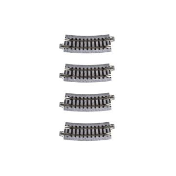 Kato 20-101 Unitrack (R249-15) Curved Track 15 Degree 4pcs
