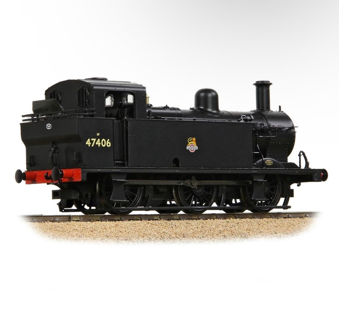 Bachmann Branchline 32-231B LMS Fowler 3F (Jinty) 47406 BR Black (Early Emblem)
