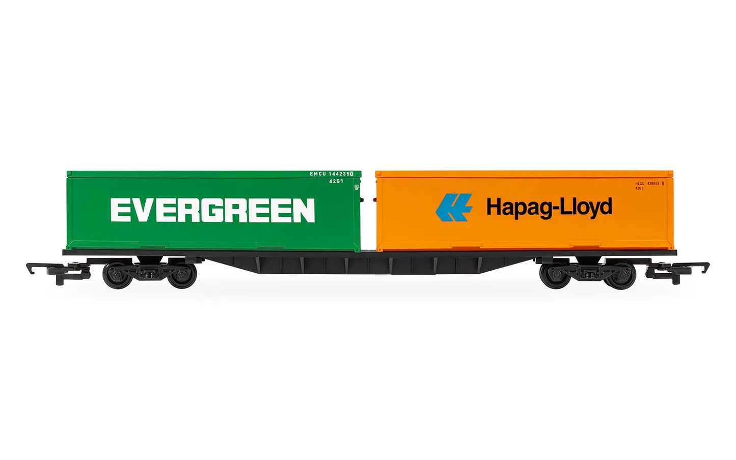 Hornby R60360 RailRoad: BR - FFA Container Wagon & Containers