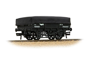 Bachmann Branchline 5 Plank China Clay Wagon GWR Grey with Tarpaulin Cover