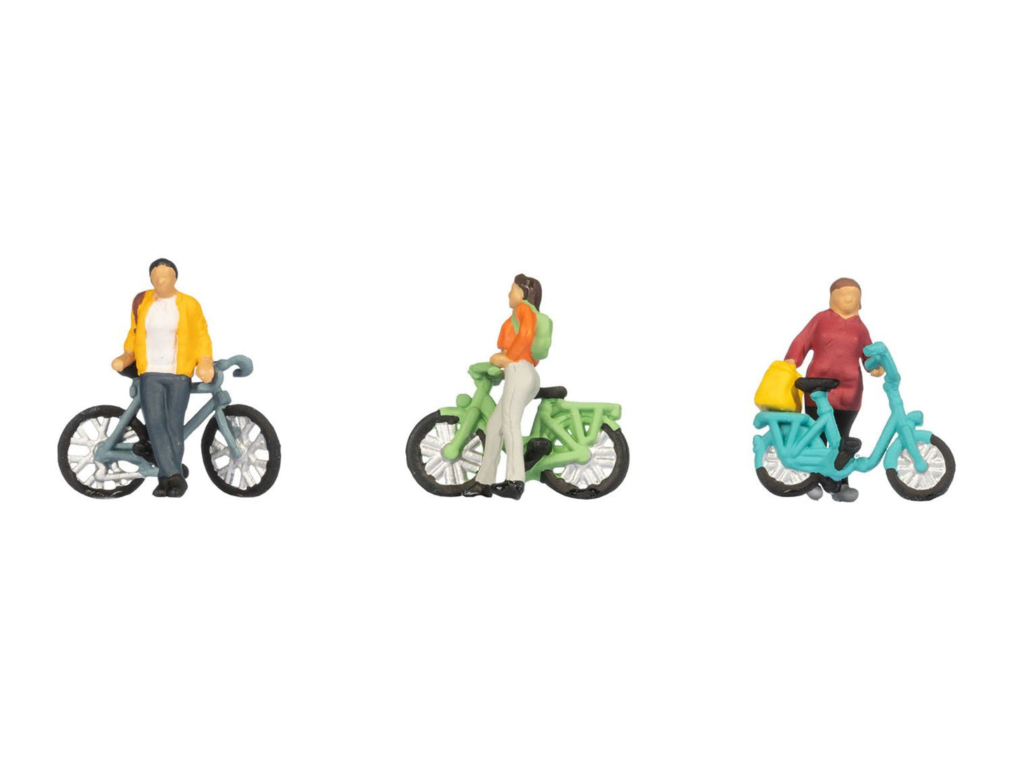 Noch 45896 Cyclists on Bikes (3) Figure Set