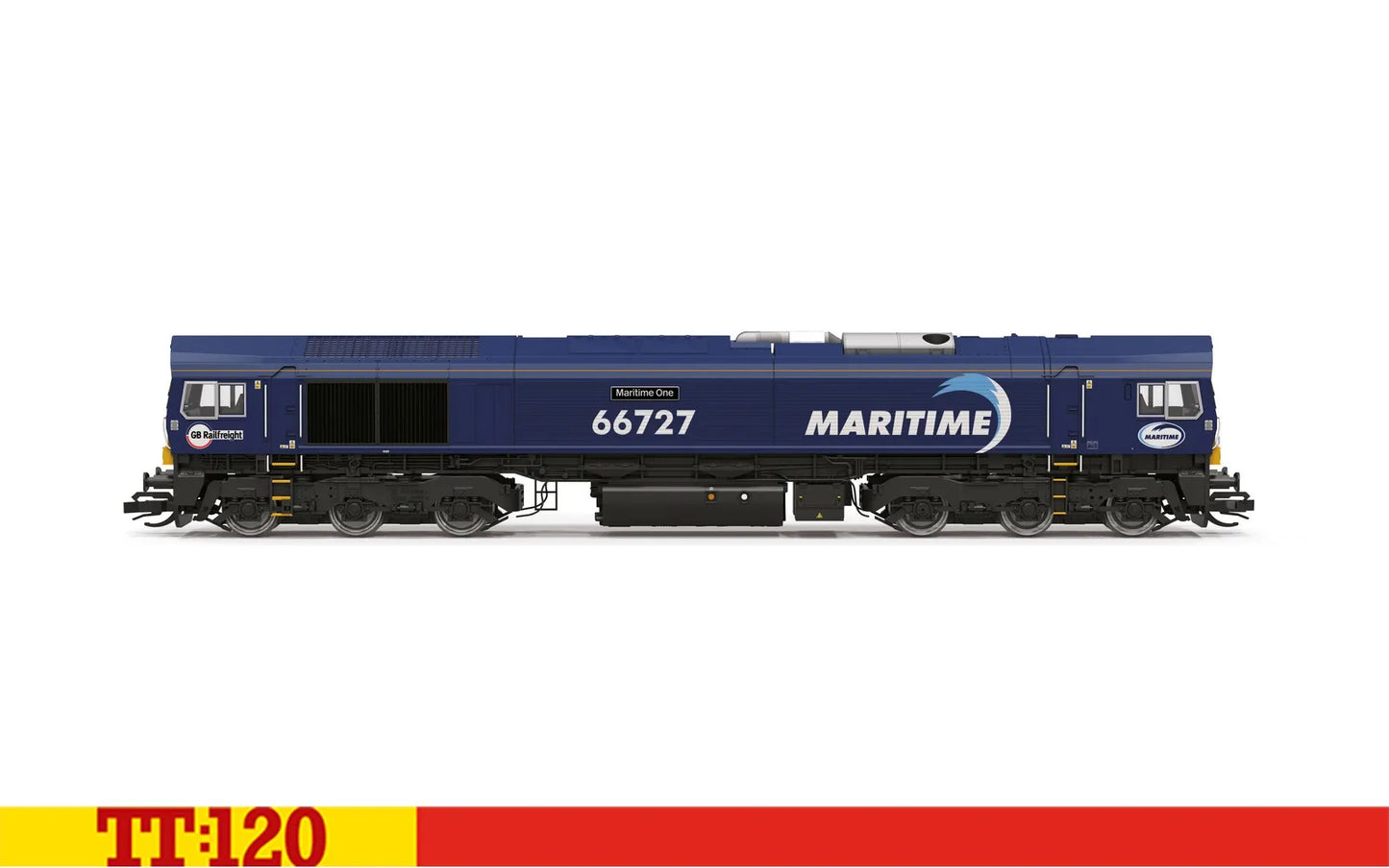 PREORDER Hornby TT3051M GBRf - Class 66 - 66727 'Maritime One'