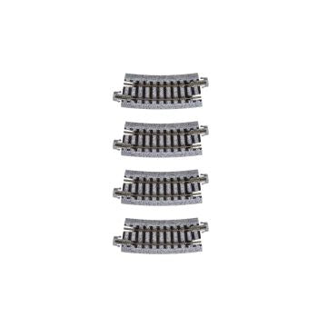 Kato 20-171 Unitrack (R216-15) Curved Track 15 Degree 4pcs