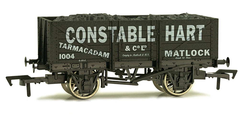 4F-051-021 OO Gauge 5 Plank Wagon 10' Wheelbase Constable Hart