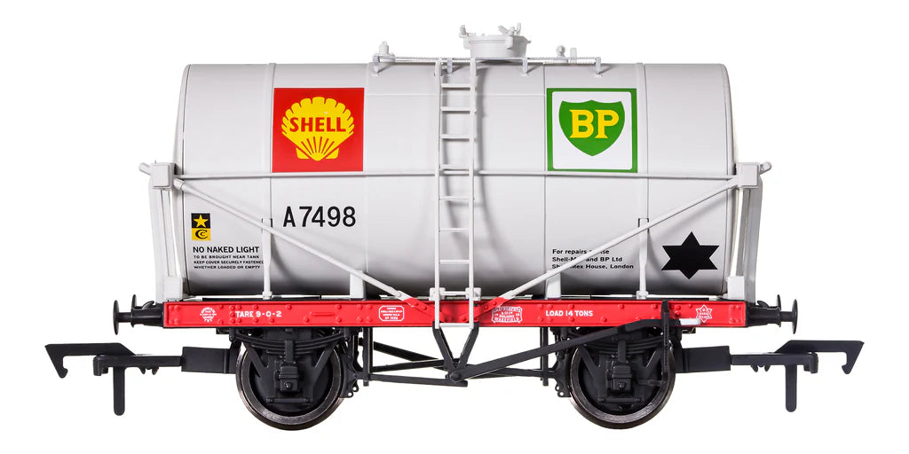 4F-058-002 14T Tank Wagon Class A Shell BP Silver A7493