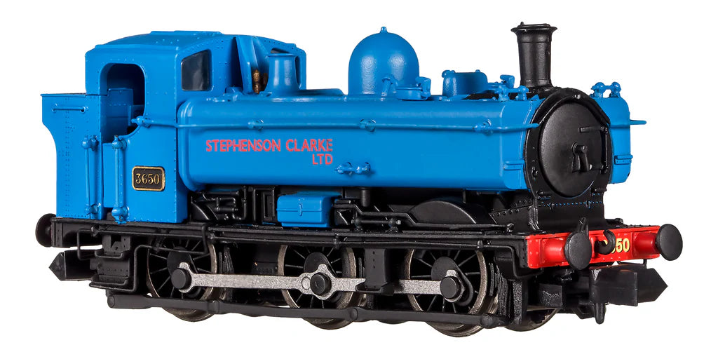 2S-007-036 N Gauge Pannier 3650 Stephenson Clarke Blue