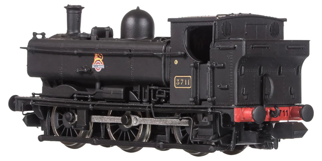 2S-007-033 N Gauge Pannier 3711 BR Black Early Crest