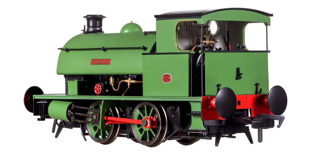 4S-024-006 Hawthorn Leslie 0-4-0 Green 'Faraday'