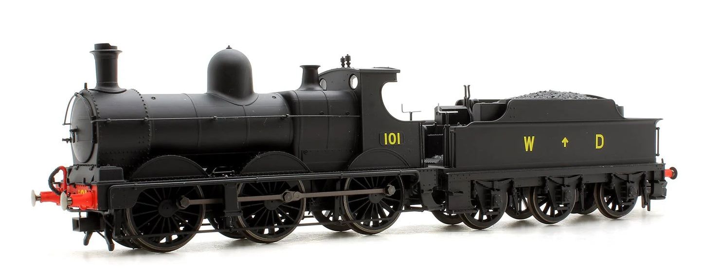 OXFORD RAIL OR76DG006 WAR DEPARTMENT DEAN GOODS 0-6-0 STEAMS LOCOMOTIVE NO.101