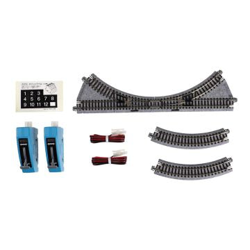 Kato 20-891 Unitrack Compact (CV2) Compact Turnout Track Set