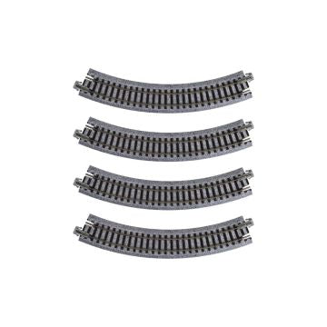 Kato 20-172 Unitrack Compact (R183-45) Curved Track 45 Degree 4pcs