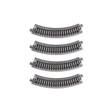 Kato 20-174 Unitrack Compact (R150-45) Curved Track 45 Degree 4pcs