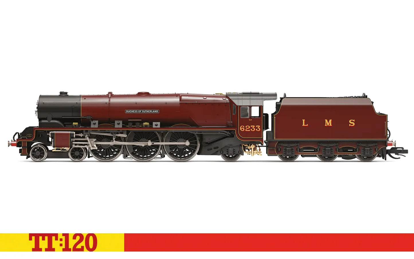 Hornby TT3034M LMS - Princess Coronation - 6233 'Duchess of Sutherland'
