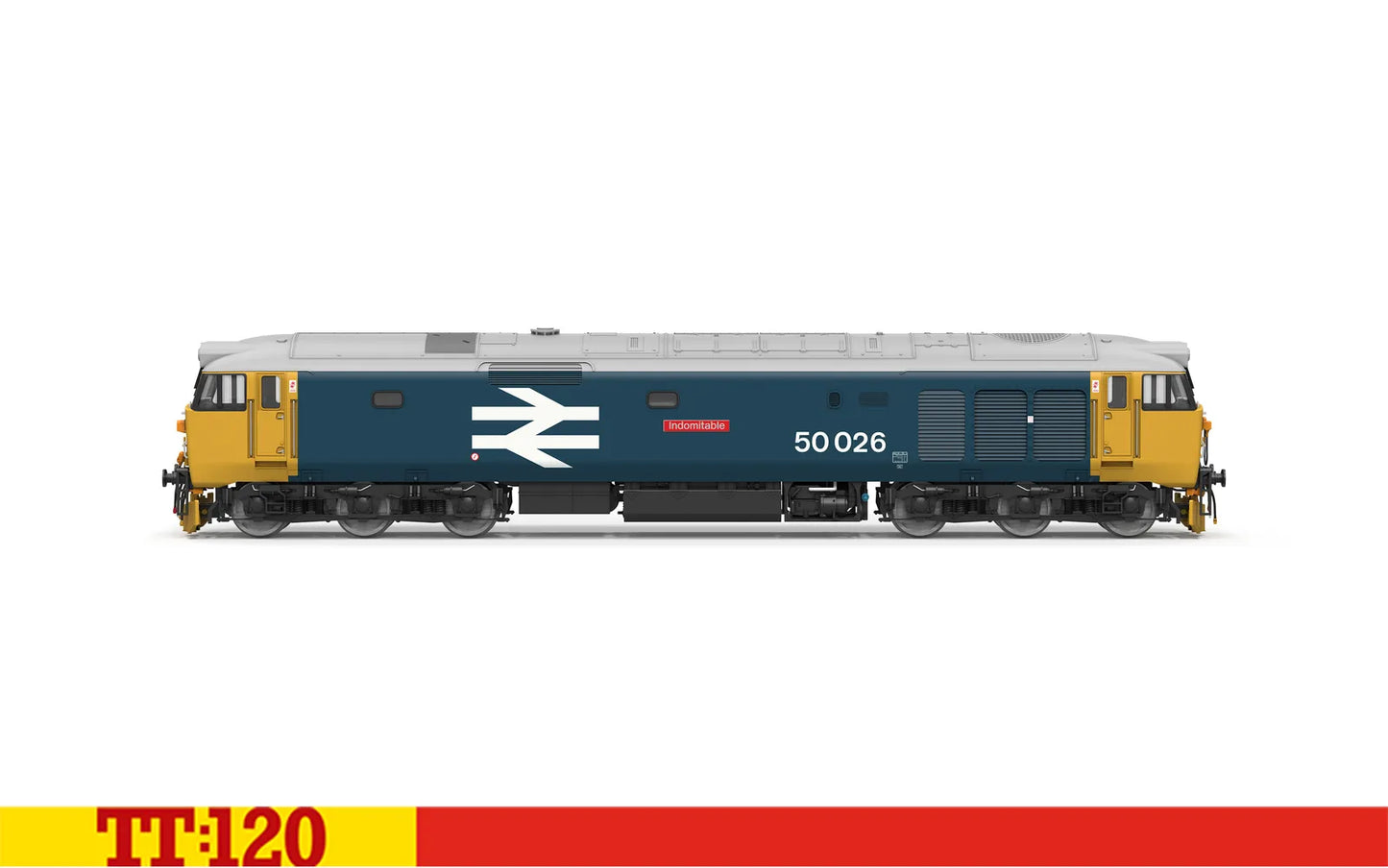 PREORDER Hornby TT3067M BR - Class 50 - 50026 'Indomitable'