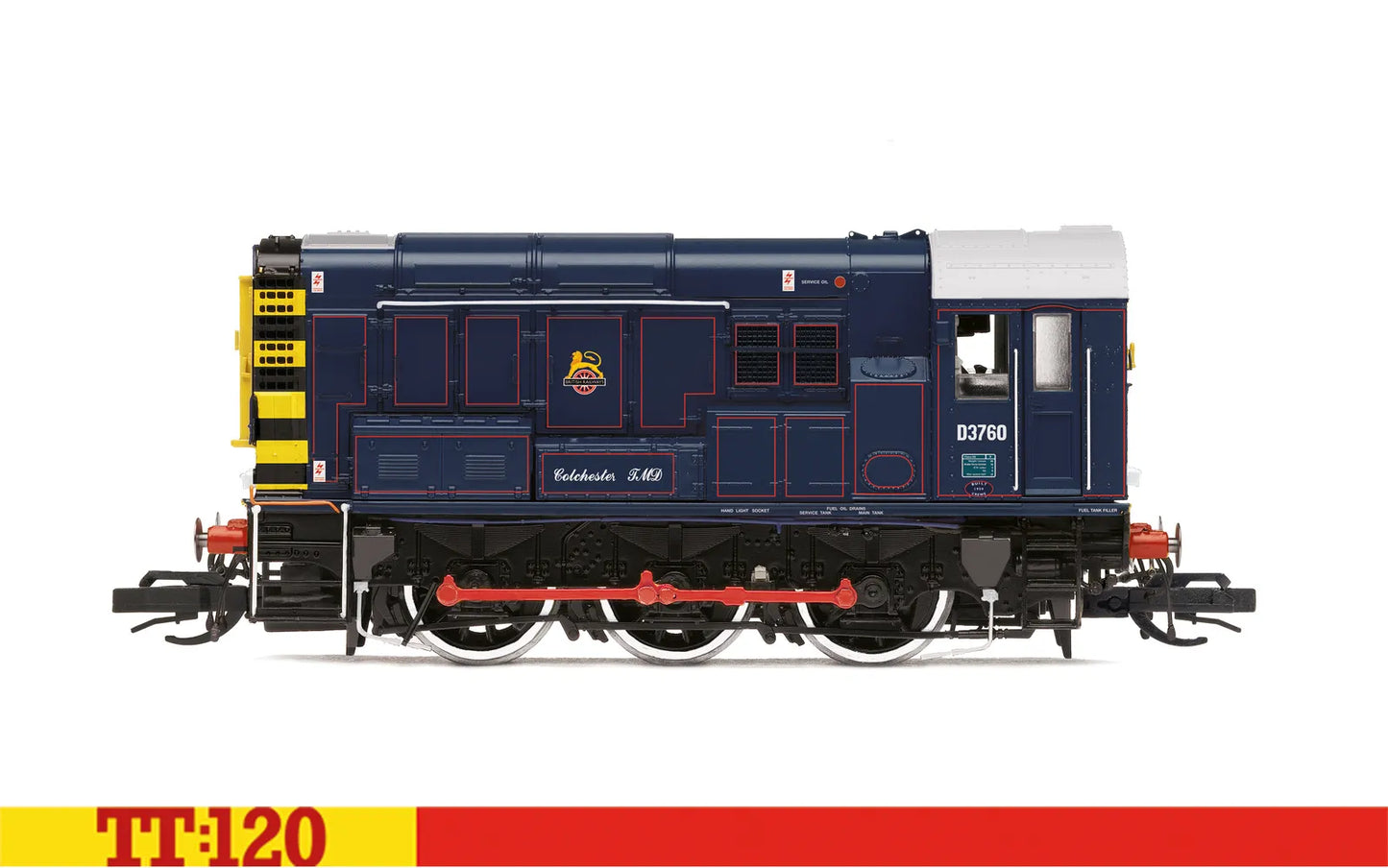 PREORDER Hornby TT3059M BR - Class 08 - D3760 'Colchester TMD'