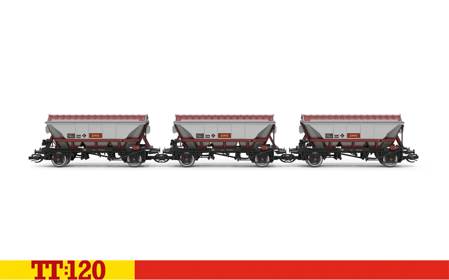 PREORDER Hornby TT6084 EWS - CDA Hopper Wagon - Triple pack