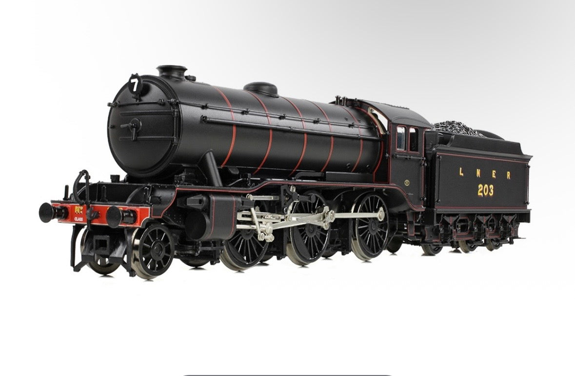 Bachmann LNER K3 Flared Tender 203 LNER Lined Black
