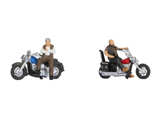 Noch 45906 Rockers on Motorbikes (2) Figure Set
