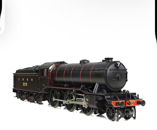 Bachmann LNER K3 Flared Tender 203 LNER Lined Black