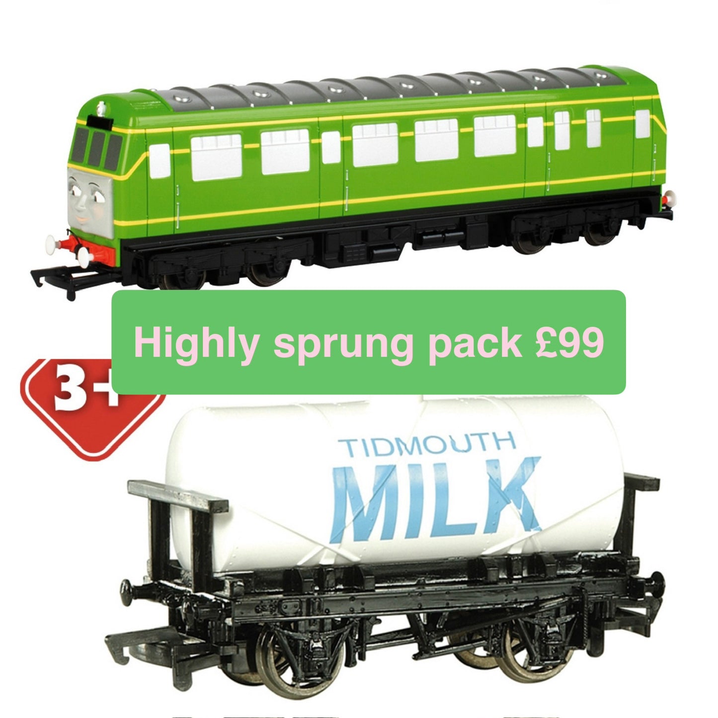 Highly Sprung Package Daisy and Tidmouth milk wagon