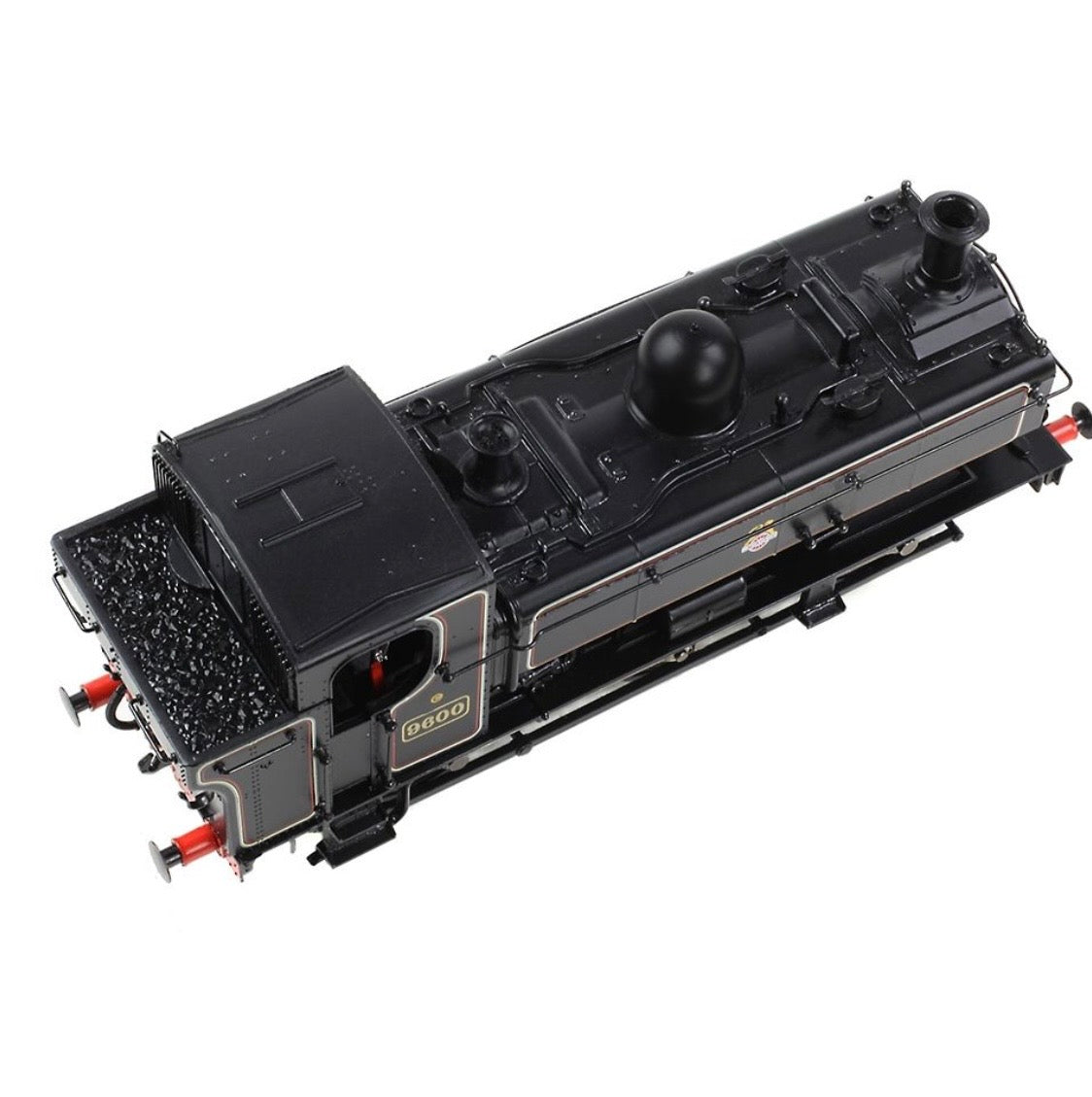 Bachmann Branchline GWR 8750 Pannier Tank 9600 BR Lined Black (Early Emblem)