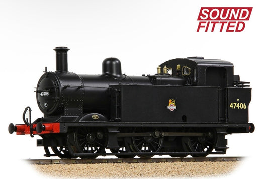 Bachmann Branchline 32-231BSF LMS Fowler 3F (Jinty) 47406 BR Black (Early Emblem)