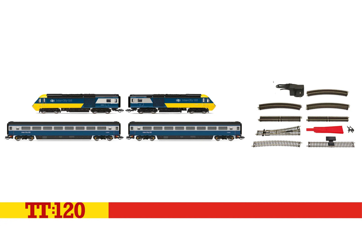 Hornby TT1004TXSM Inter-City 125 High Speed - Train Set (DCC Sound Fitted)