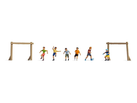 Noch 45817 Children Playing Football (6) Figure Set