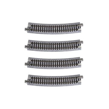 Kato 20-160 Unitrack (R481-15) Curved Track 15 Degree 4pcs