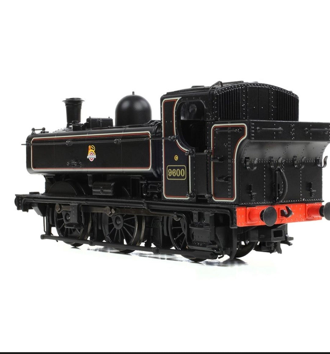 Bachmann Branchline GWR 8750 Pannier Tank 9600 BR Lined Black (Early Emblem)