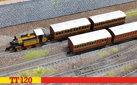 Hornby LBSCR Terrier and coaches bundle