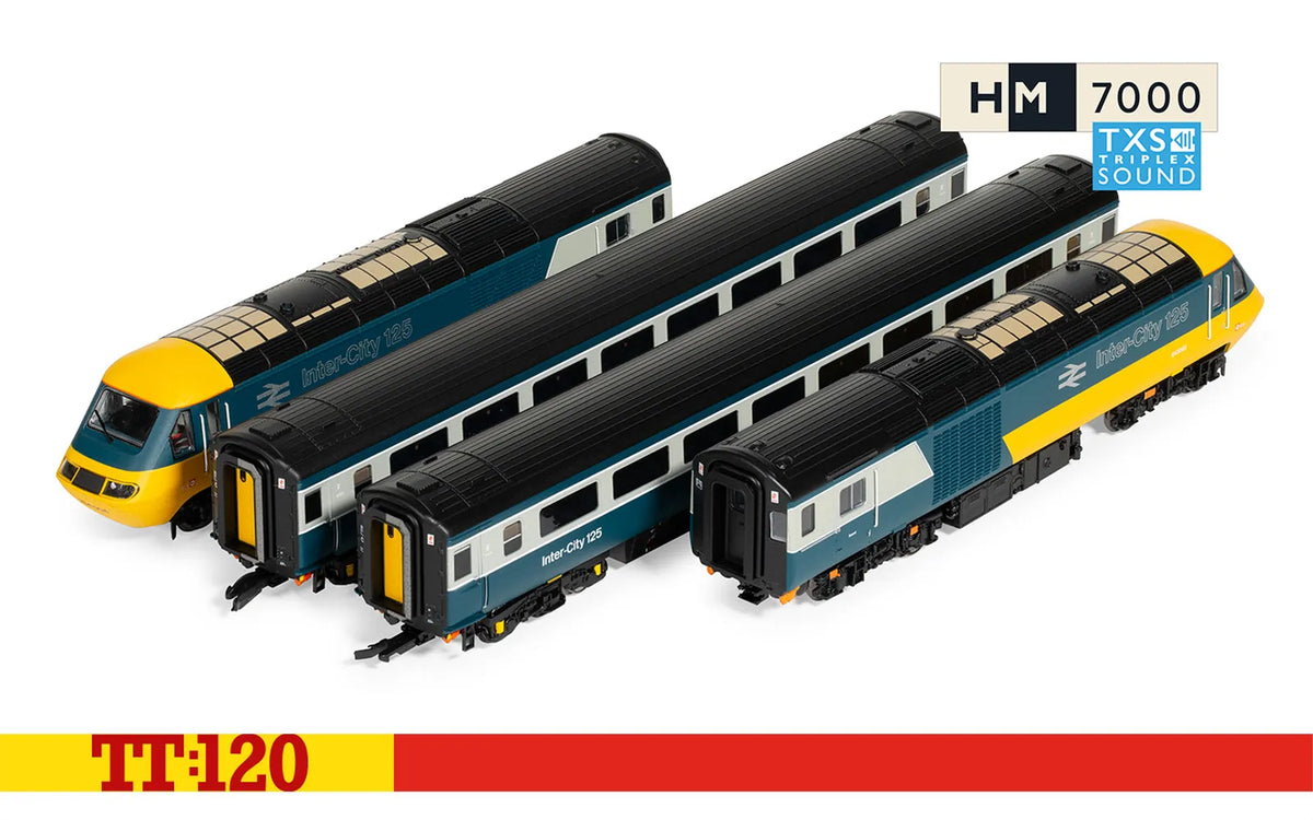 Hornby TT1004TXSM Inter-City 125 High Speed - Train Set (DCC Sound Fitted)