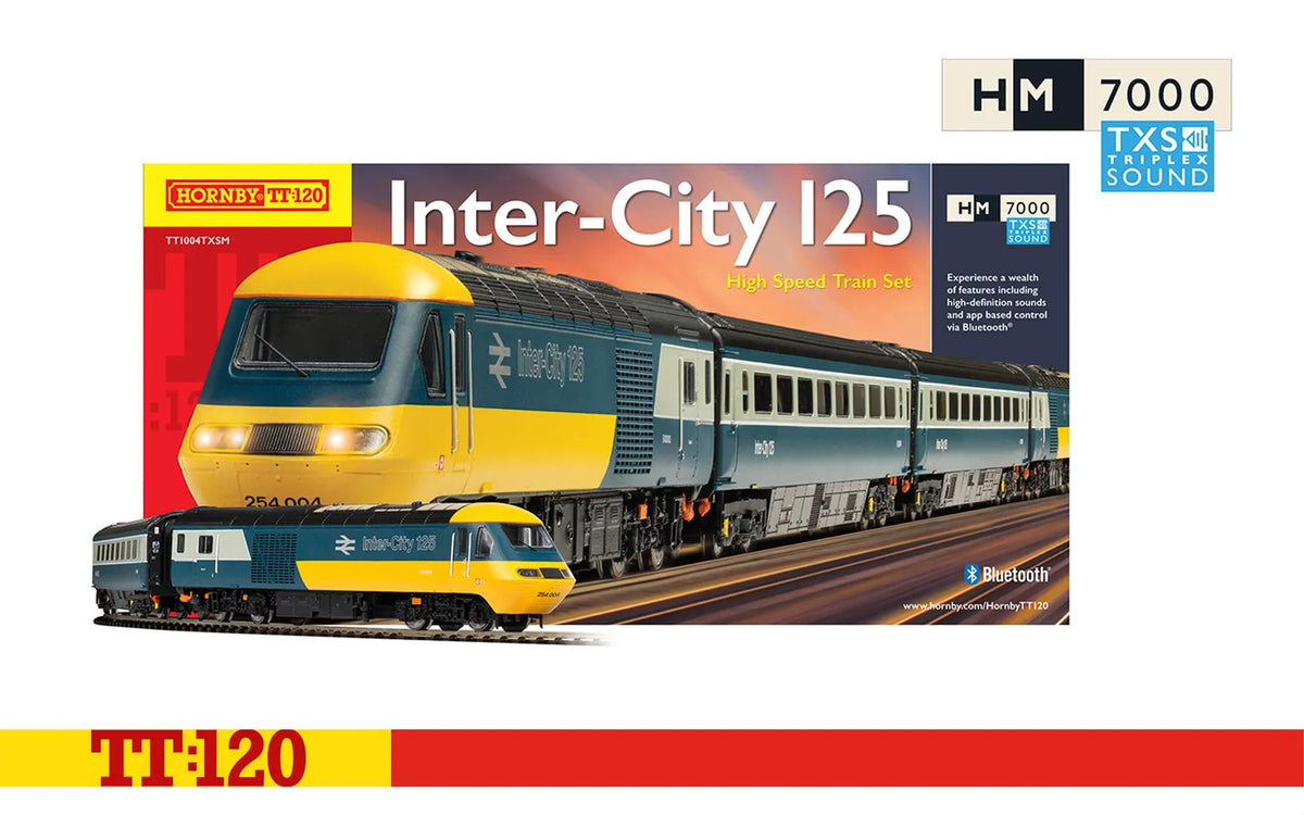 Hornby TT1004TXSM Inter-City 125 High Speed - Train Set (DCC Sound Fitted)