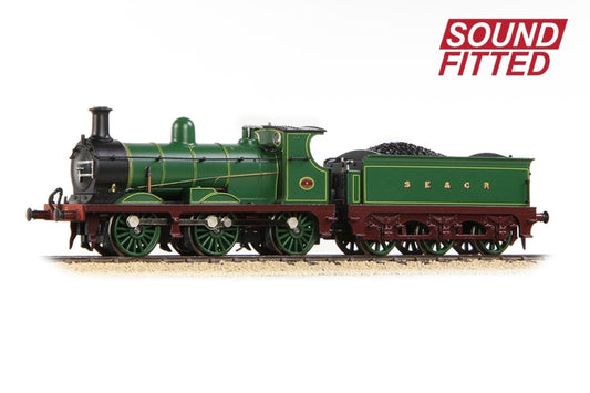 GRAHAM FARISH 372-775ASF SE&CR C CLASS 4 SE&CR LINED GREEN (SIMPLIFIED) STEAM LOCOMOTIVE