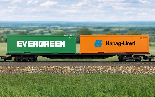 Hornby R60360 RailRoad: BR - FFA Container Wagon & Containers