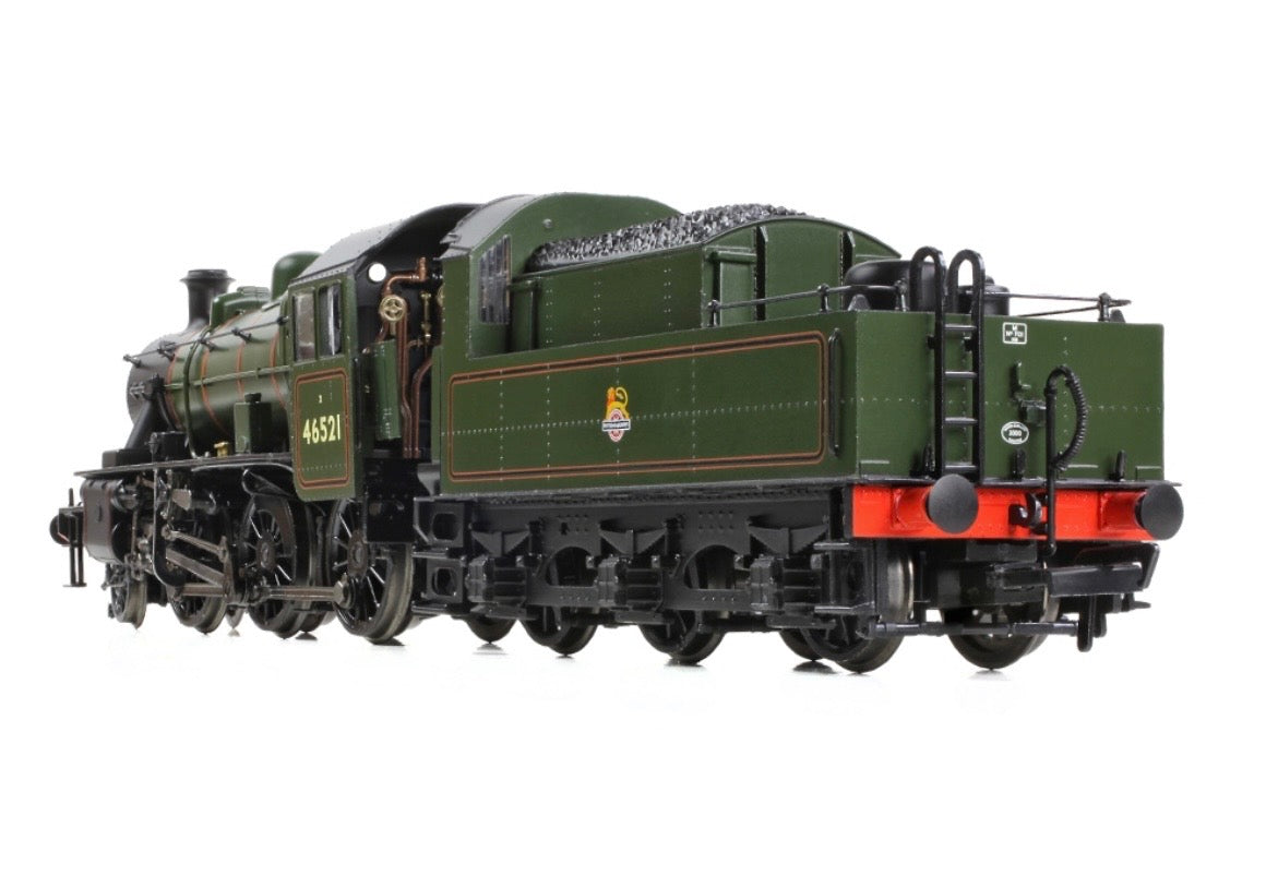 Bachmann Branchline LMS Ivatt 2MT 46521 BR Lined Green (Early Emblem)