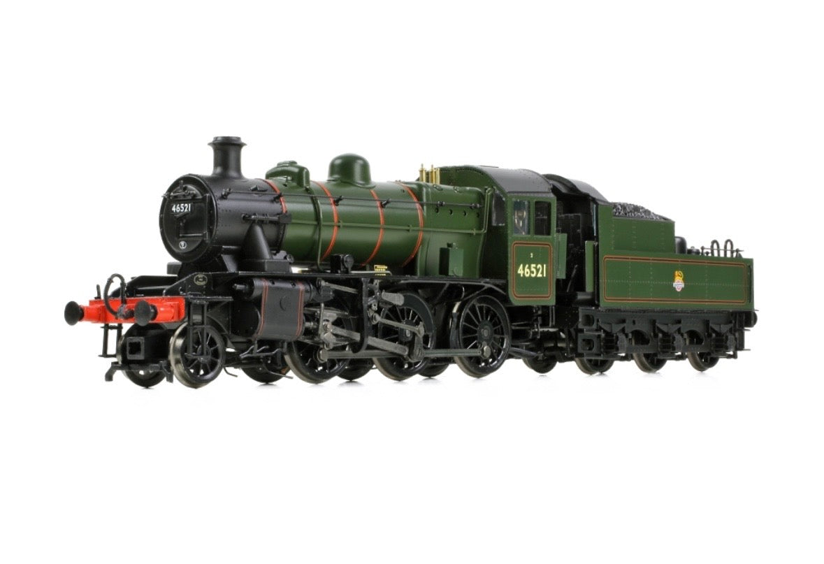 Bachmann Branchline LMS Ivatt 2MT 46521 BR Lined Green (Early Emblem)