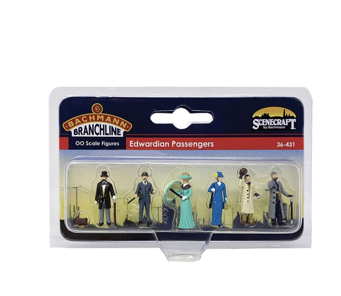 Scenecraft 36-431 Edwardian Passengers Figures
