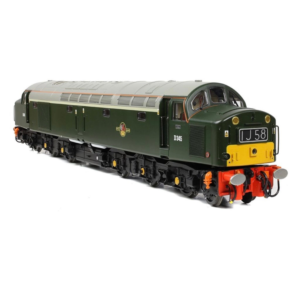 Bachmann Branchline 32-491 Class 40 Centre Headcode D345 BR Green (Small Yellow Panels)
