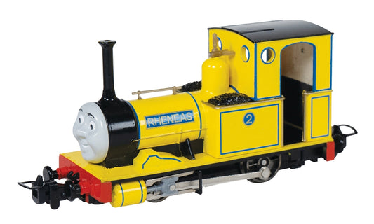 58605 Bachmann Thomas The Tank Narrow Gauge Rheneas - Yellow OO9 Gauge