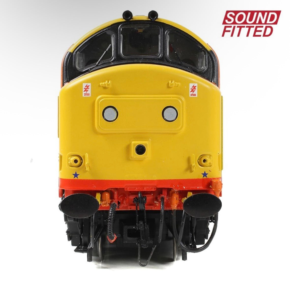 Bachmann Branchline Class 37/0 Centre Headcode 37371 BR Railfreight (Red Stripe)