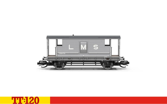 PREORDER 2027 release Hornby TT6090 LMS - Brake Van - 730176