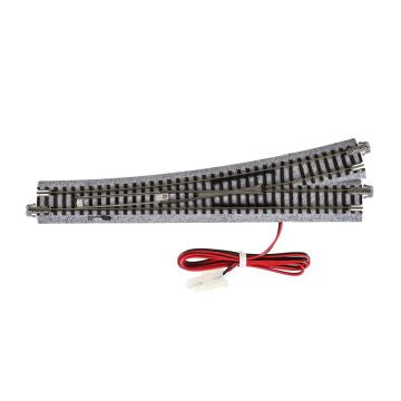 Kato 20-202 Unitrack (EP718-15L) Left Hand Electric Turnout 15 Degree 1:150 Scale, N Scale