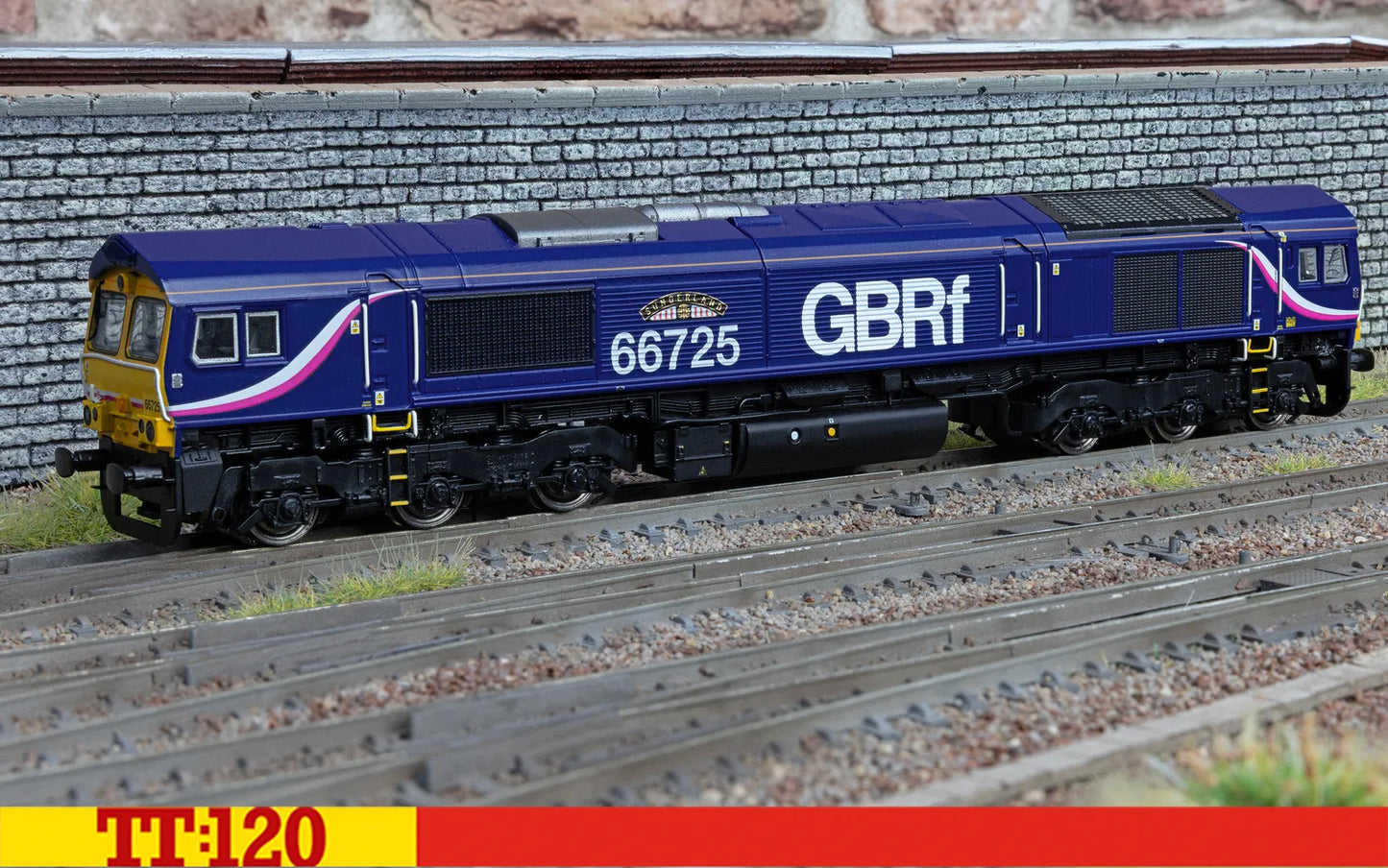 Hornby TT3032M GBRf - Class 66 - 66725 'Sunderland'