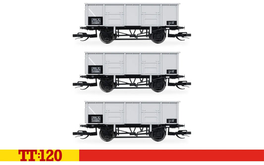 PREORDER Hornby TT6061 BR - MDO - 21T Mineral wagon - Triple pack