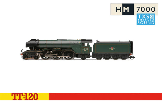 PREORDER Hornby TT3056TXSM BR (Late) - Class A3 - 60103 'Flying Scotsman' - Preserved (DCC Sound Fitted)