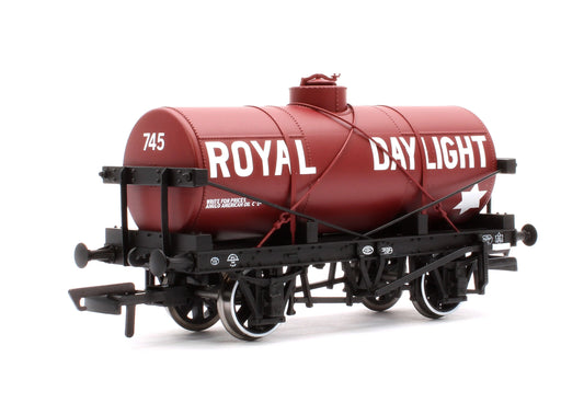 OXFORD RAIL OR76TK2010 12T TANK WAGON - ROYAL DAYLIGHT NO.745
