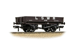 Bachmann Branchline 3 Plank Wagon LSWR Brown 37-940