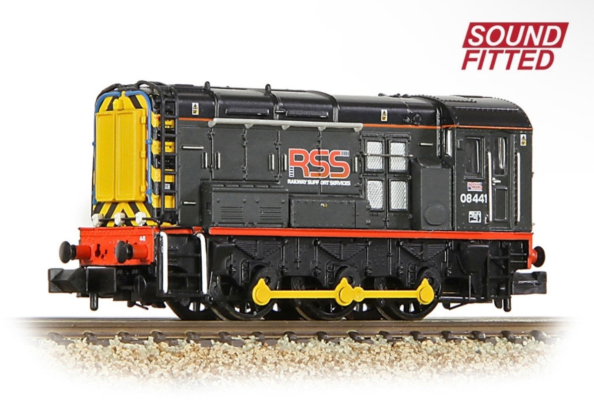 Graham Farish Class 08 08441 RSS Railway Support Services